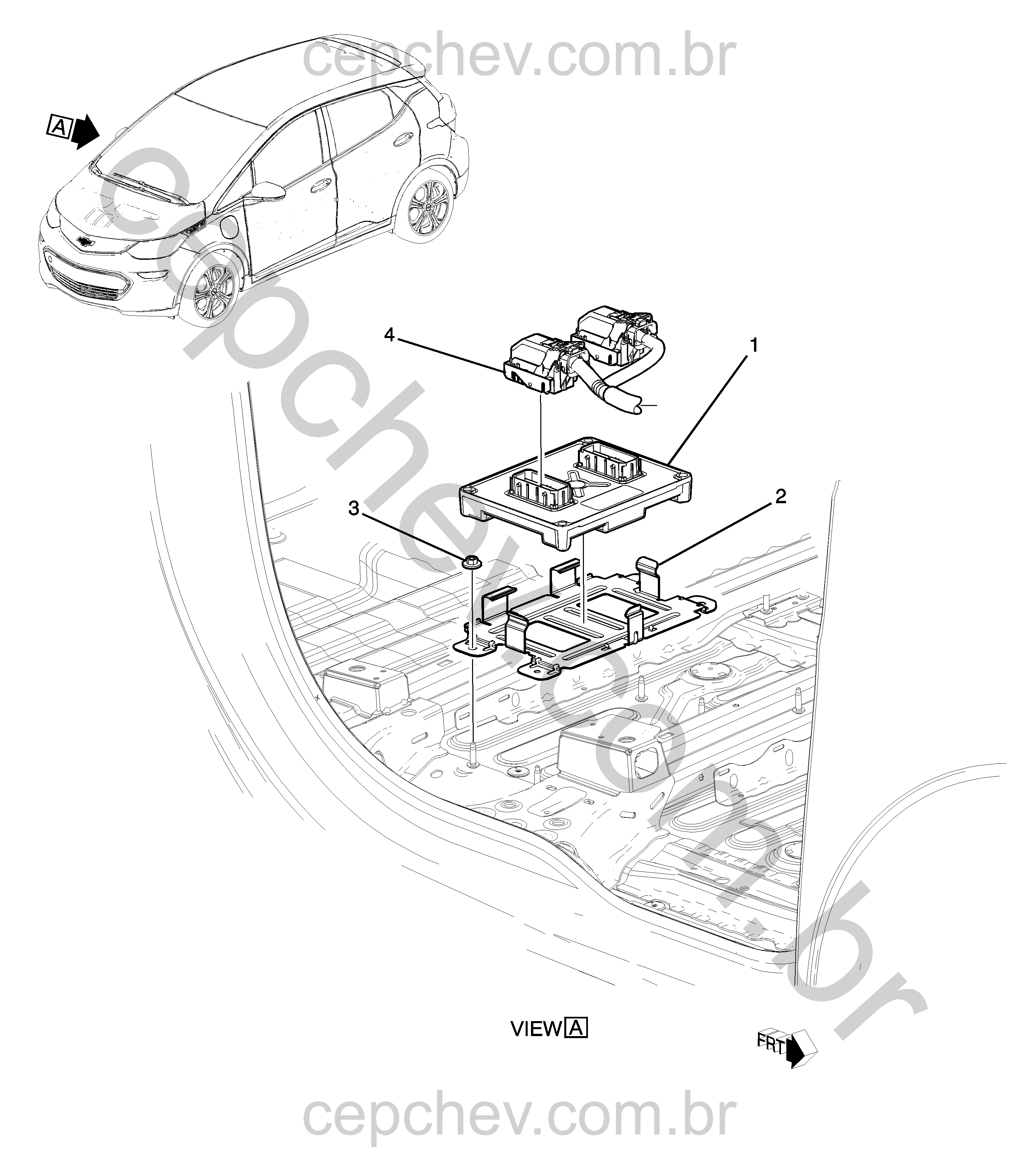 Módulo e controle conjunto propulsor híbrido 2 (2017–2021)