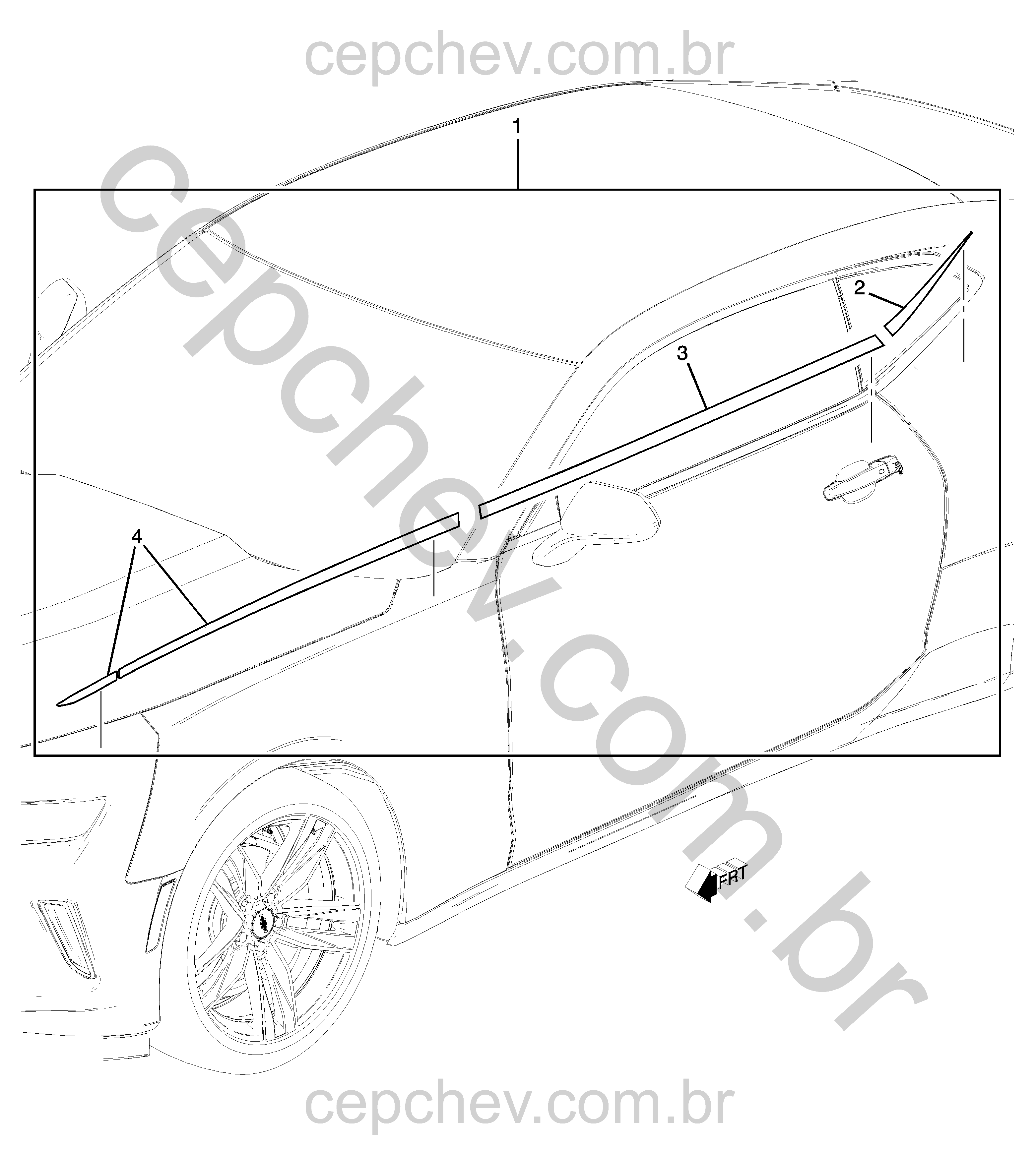 Faixas e decalques para carroceria instalados pela concessionária (3)