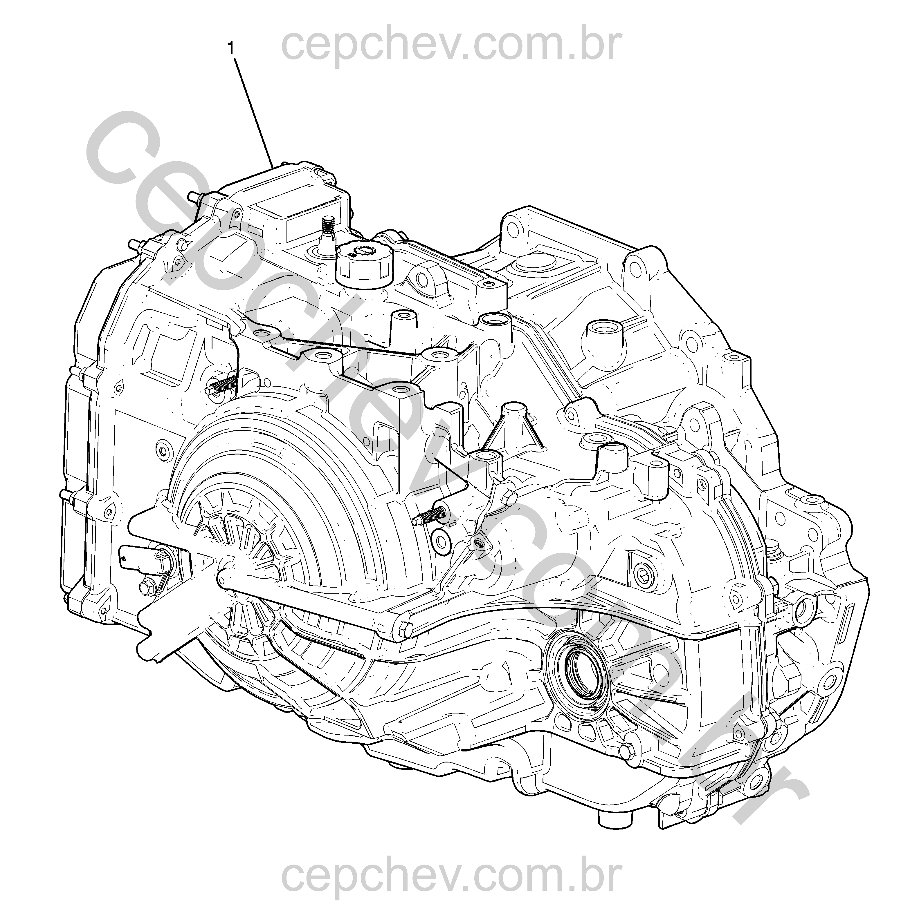 Conjunto da transmissão automática 9T50 (2020–2021)