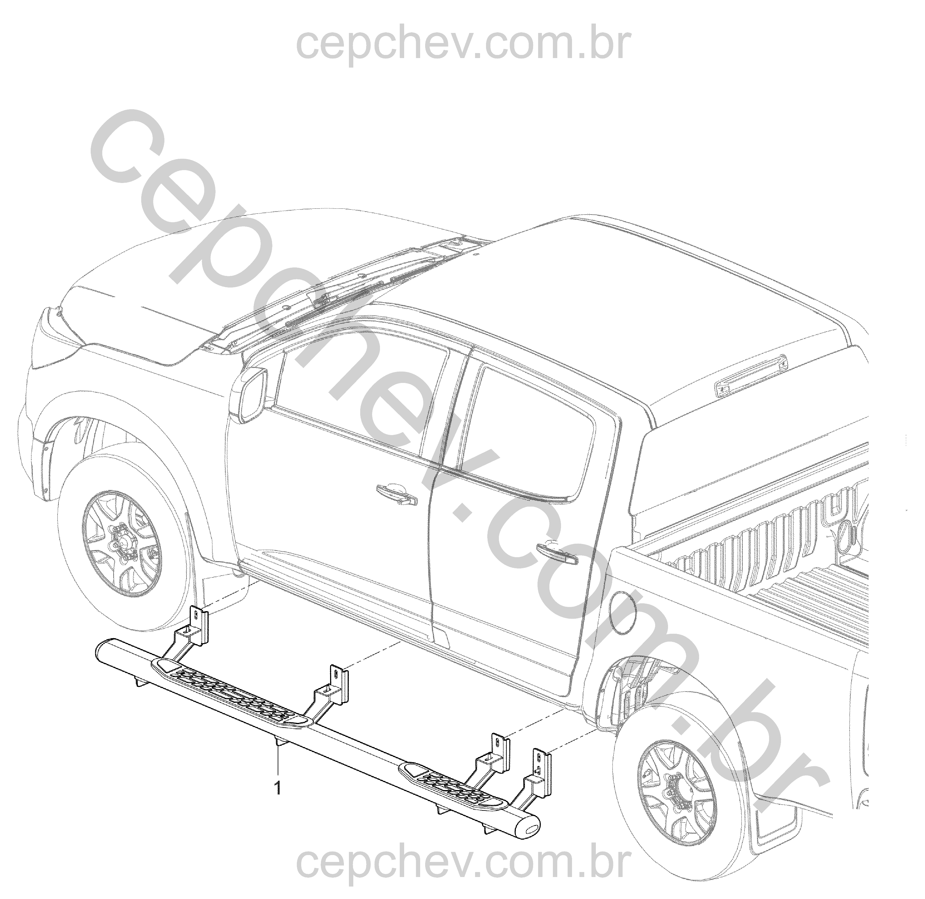 Pacote acessórios com kit de estribo e assistência (E25)