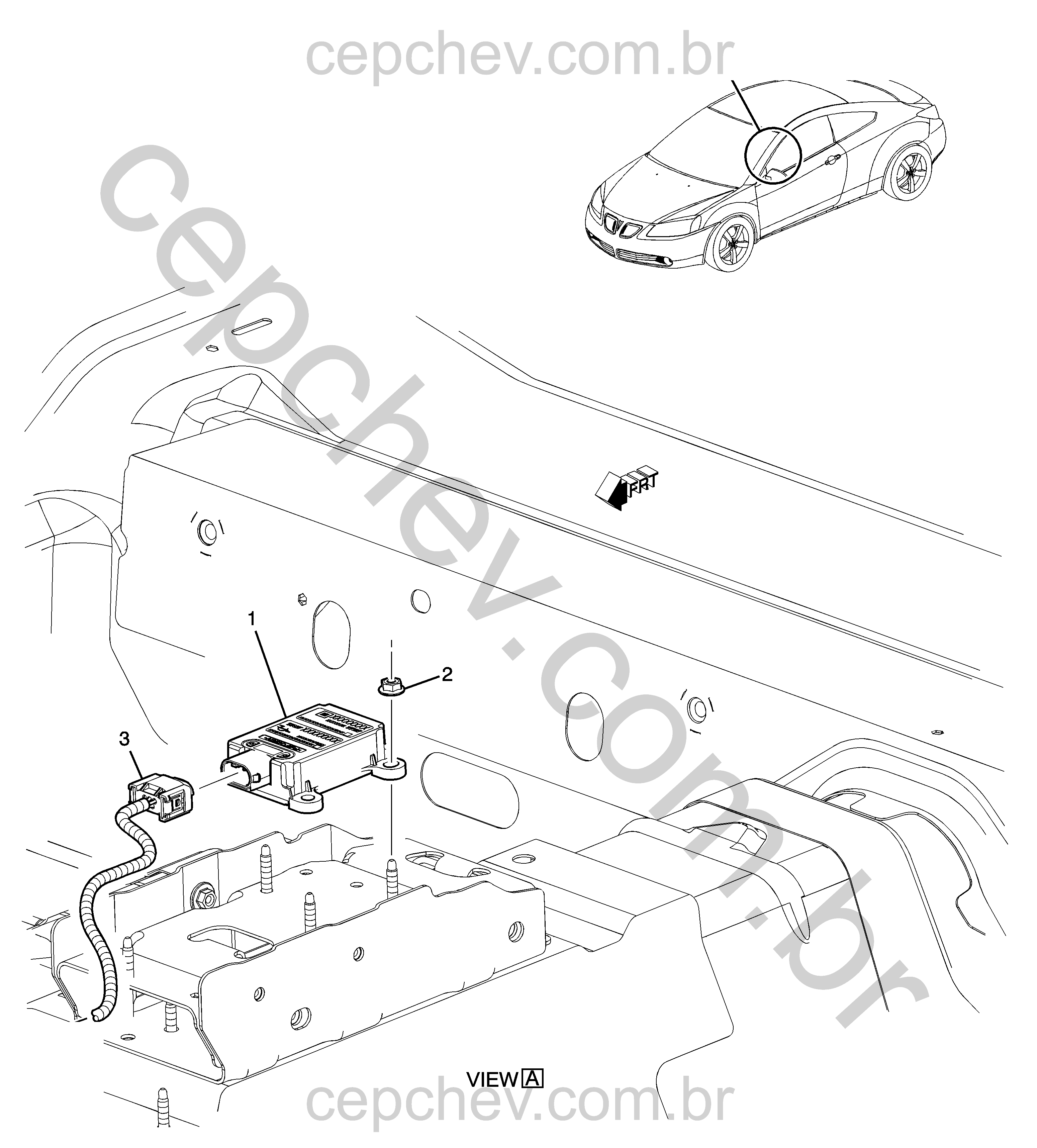 Controles eletrônicos da suspensão (2011–2012) Z