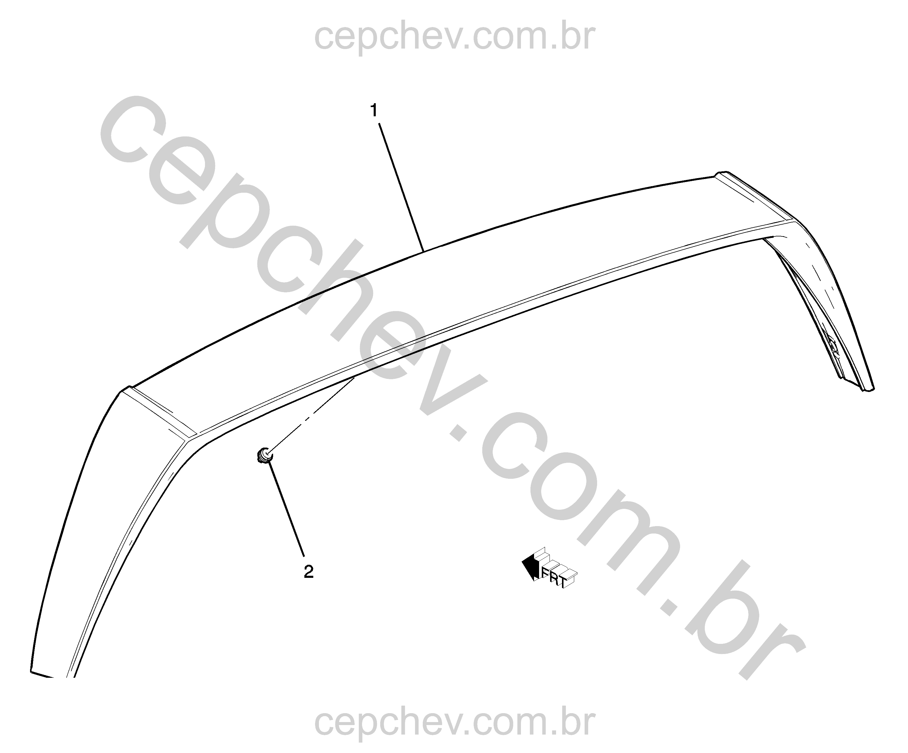 Pacote acessórios e aerofólio traseiro