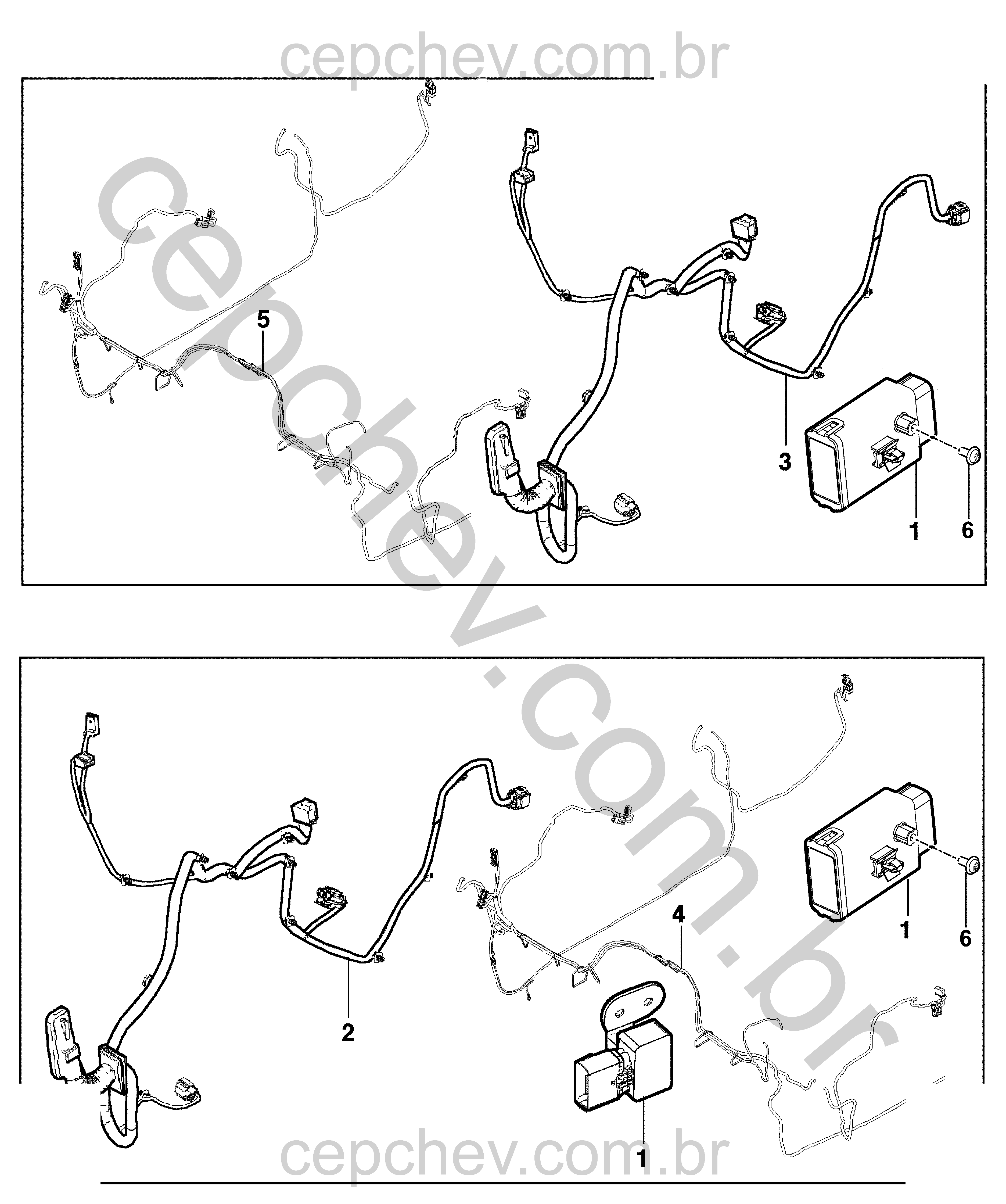 Pacote acessórios para vidros elétricos (2012–2020) JP69