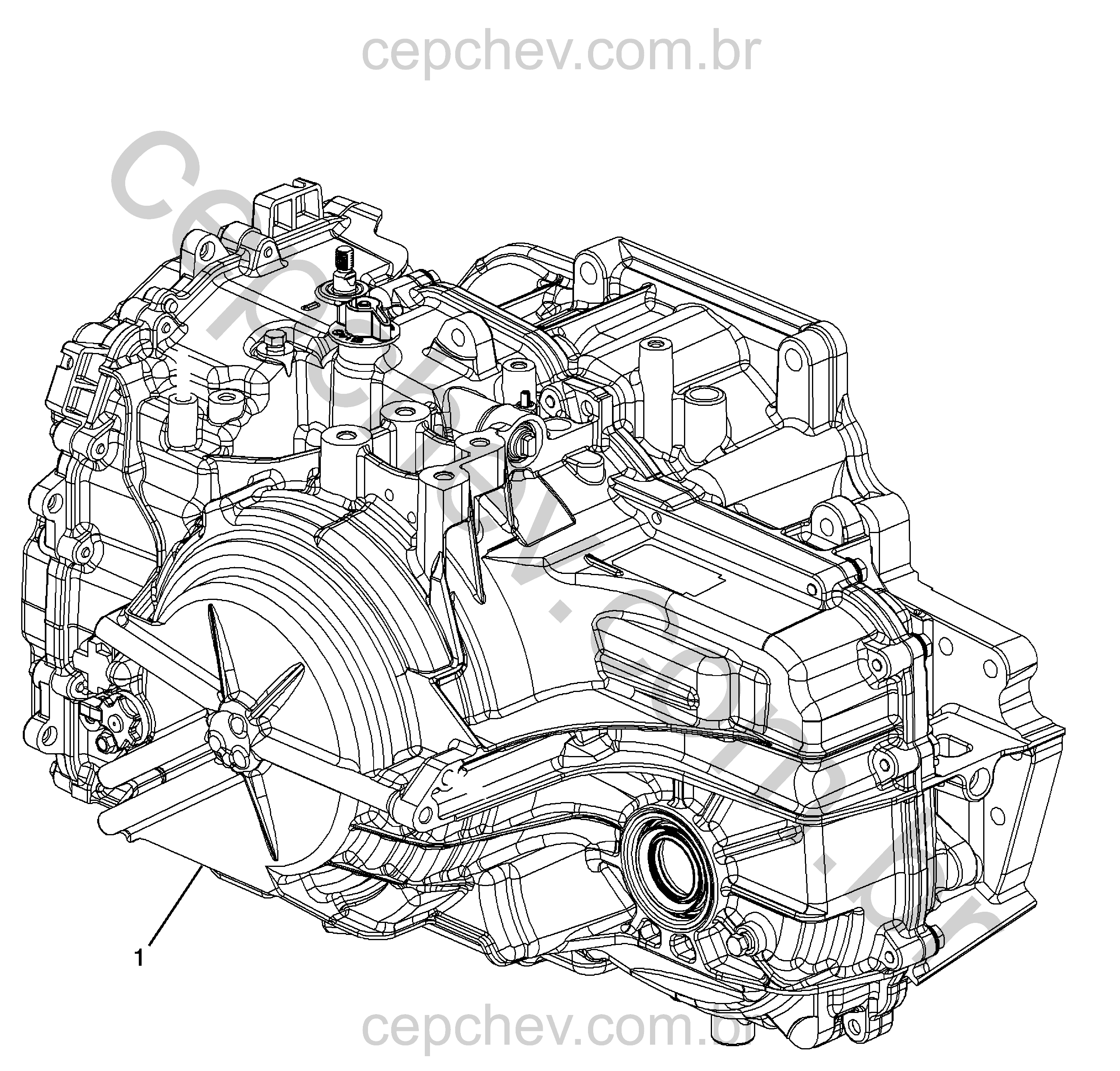 Conjunto da transmissão automática