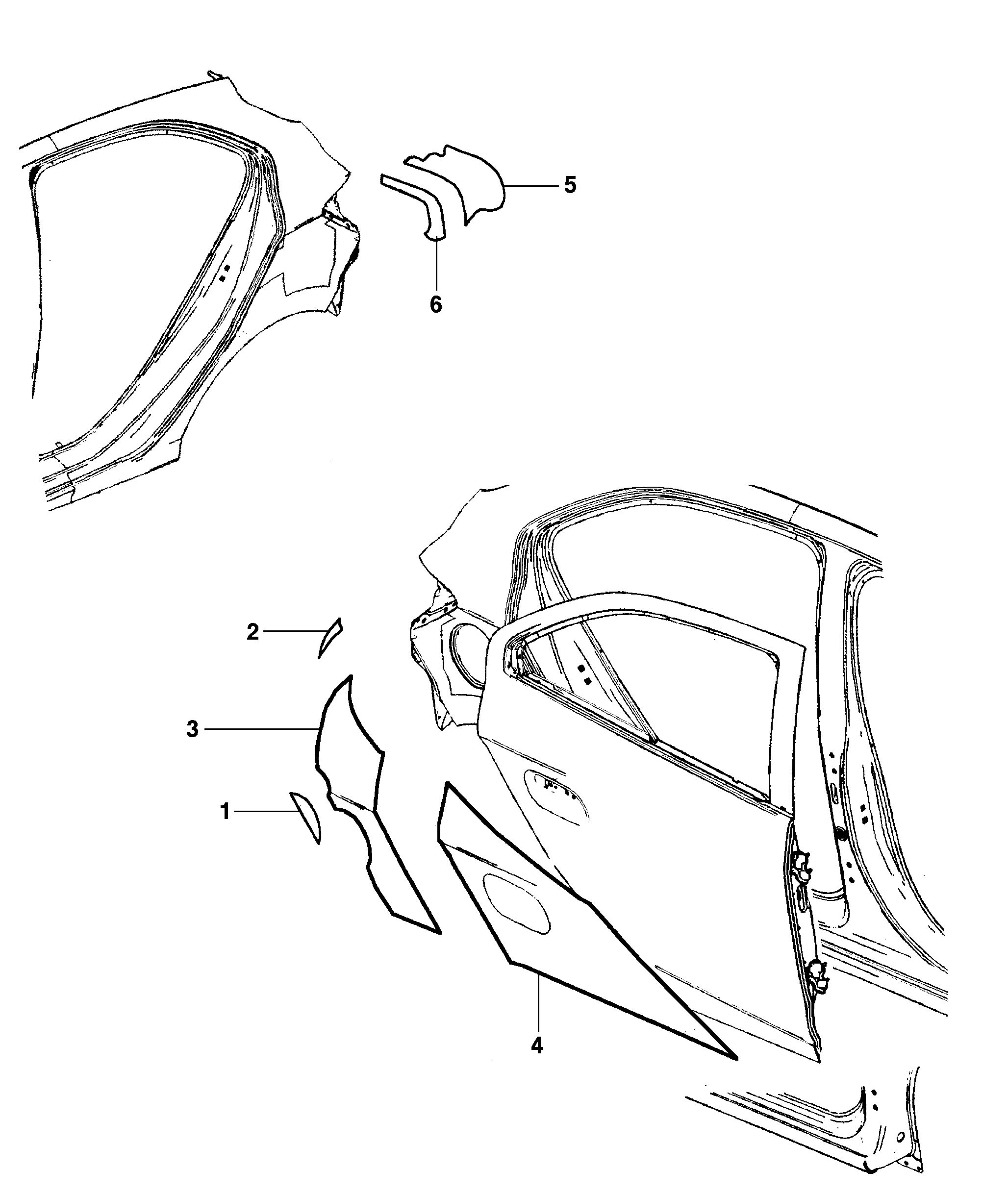 Pacote de decalques para lateral e para-brisa (2013–2019) JE48