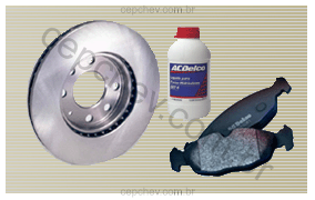 Pastilhas dianteiras + discos 2.4L 16V