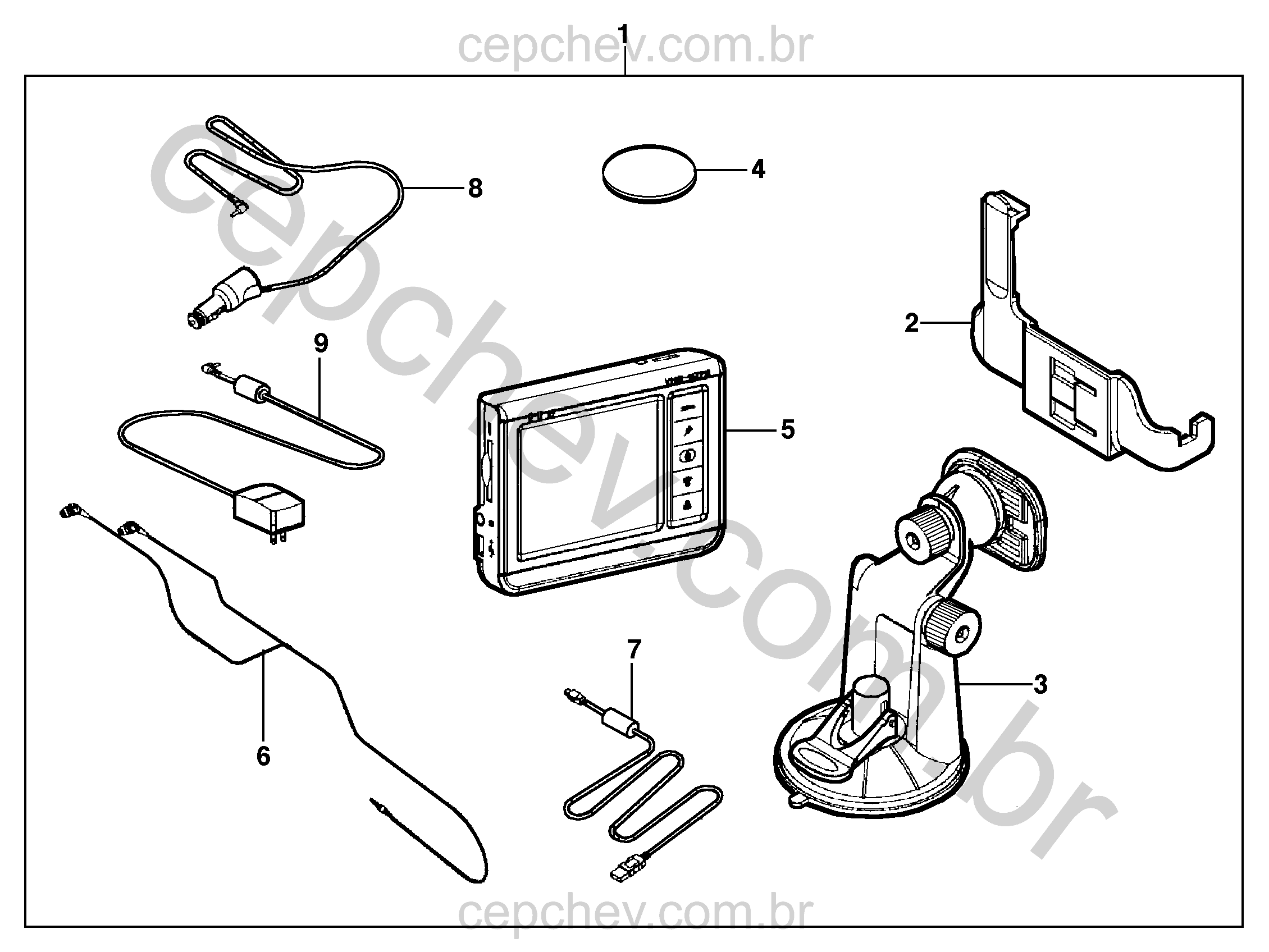 Acessórios - Navegador GPS