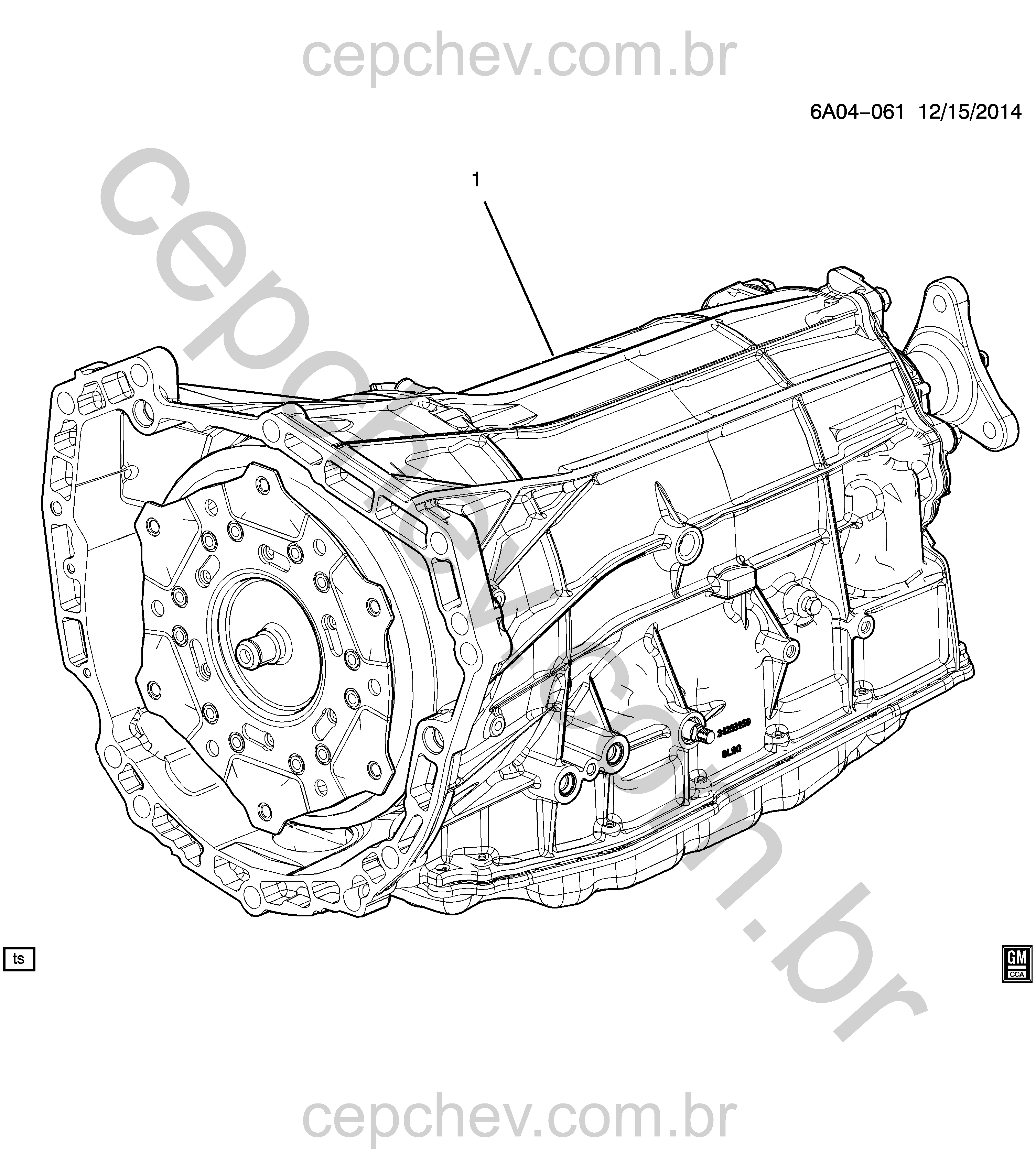 Transmissão automática 8L90