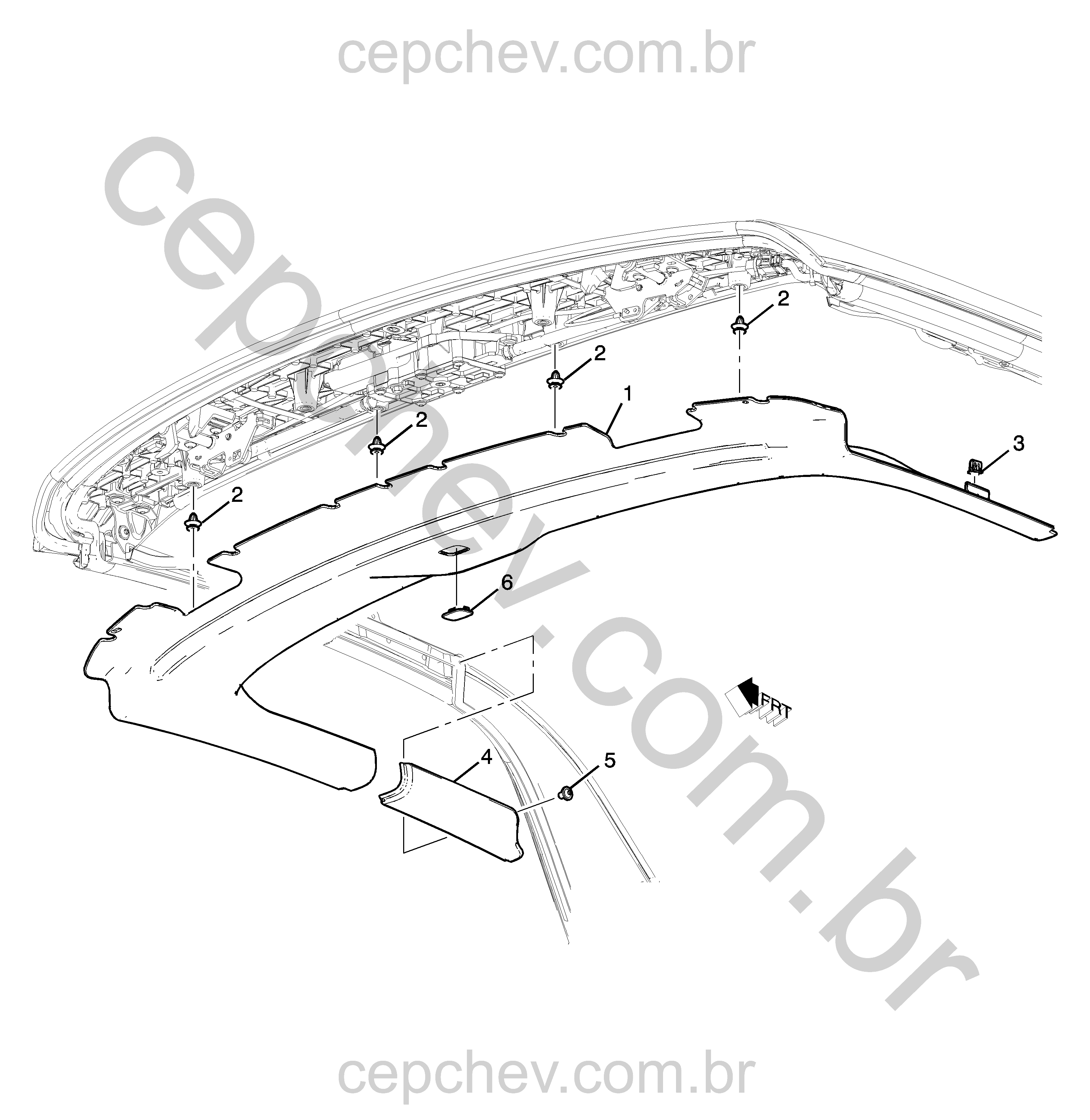 Dispositivos e acabamento interno da capota dobrável (2016–2024)