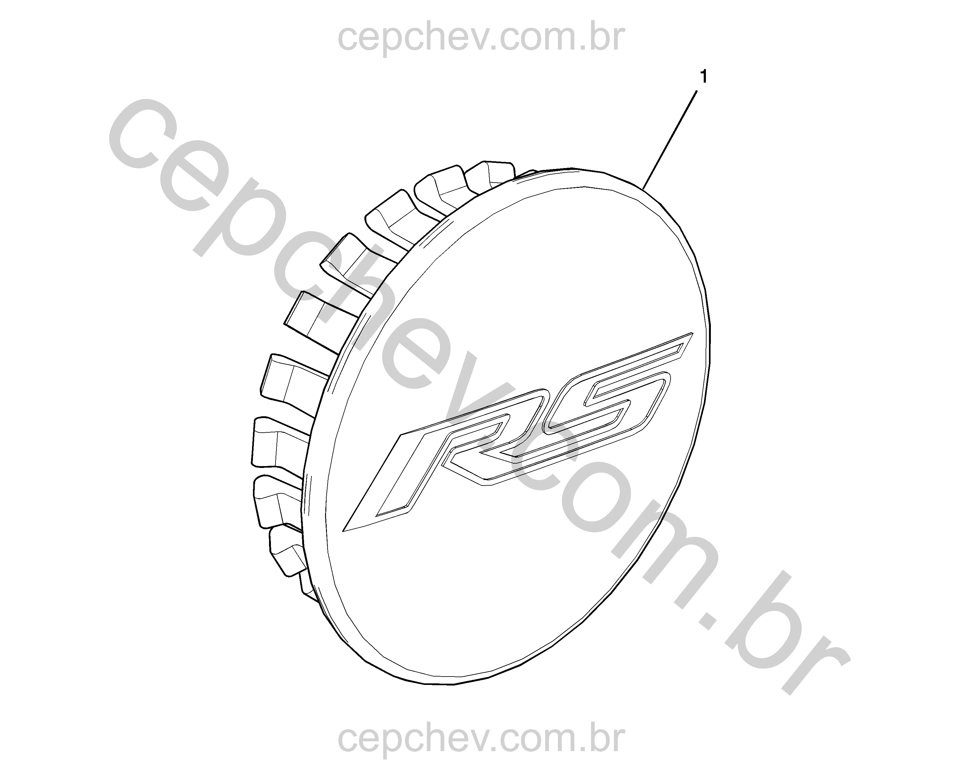 Tapas de roda e acabamento interno para rodas (1)