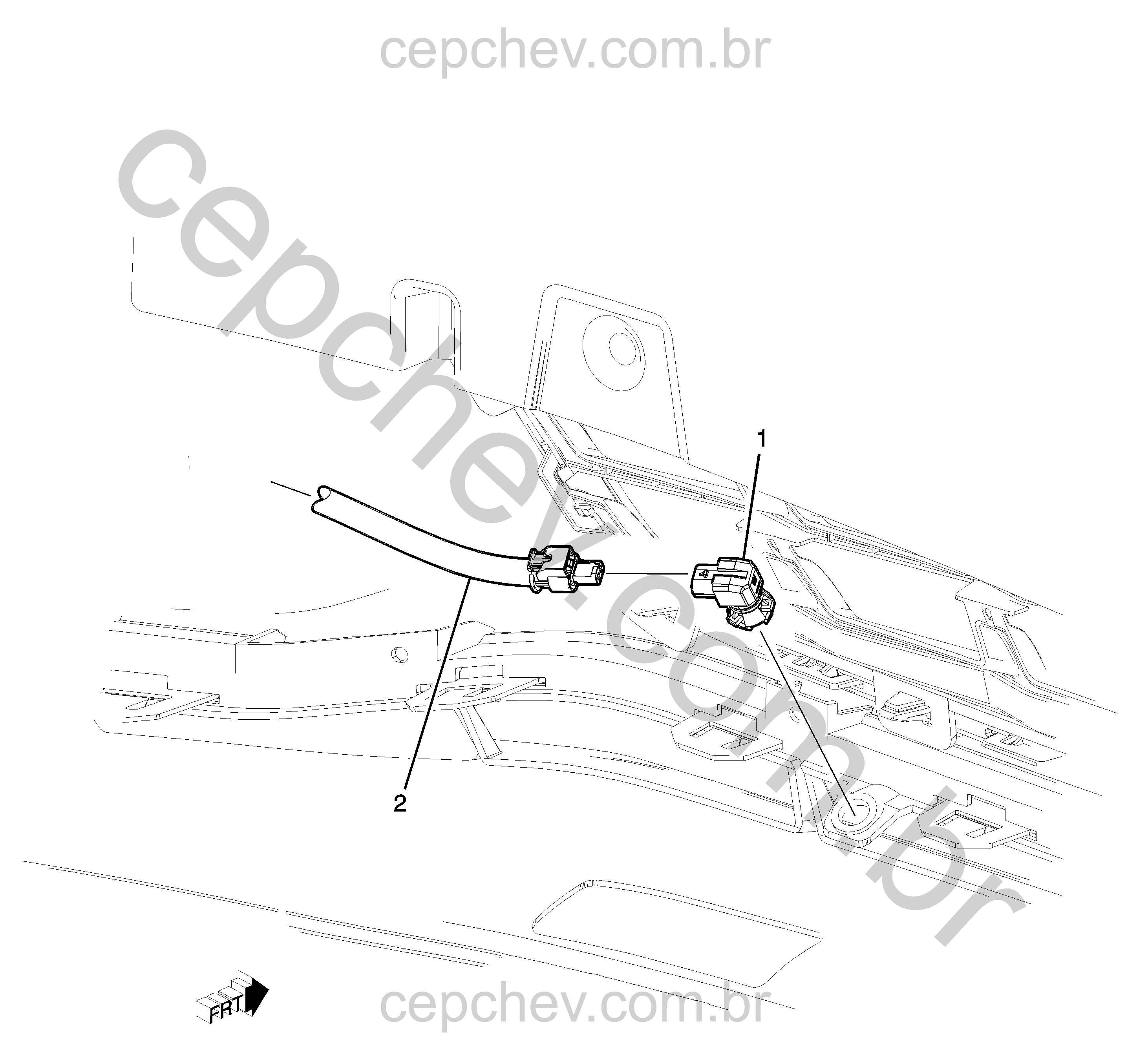 Sensor e suporte de medidor de temperatura do ar ambiente