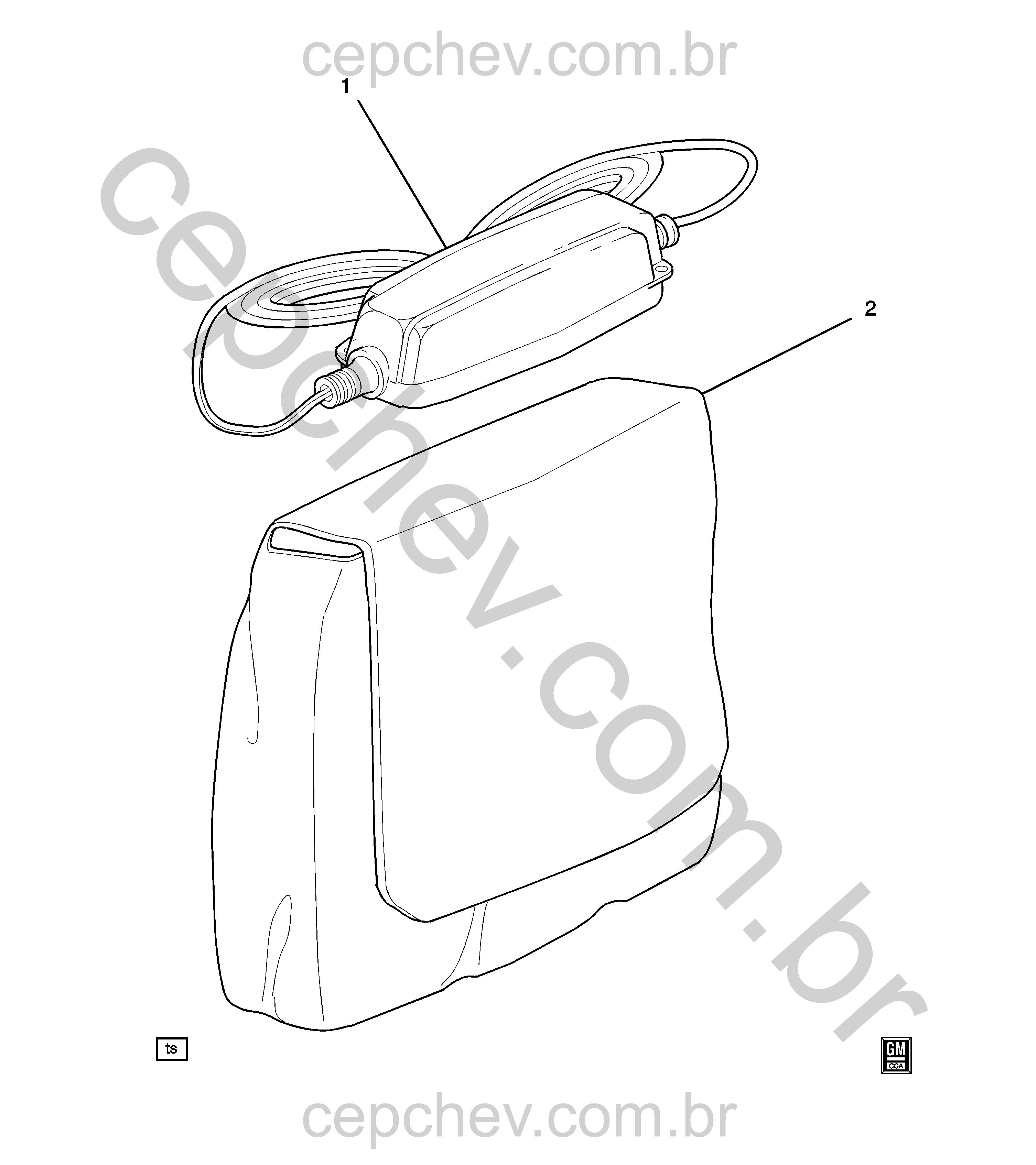 Carregador de bateria (2016–2021) AG, AH, AJ, AK