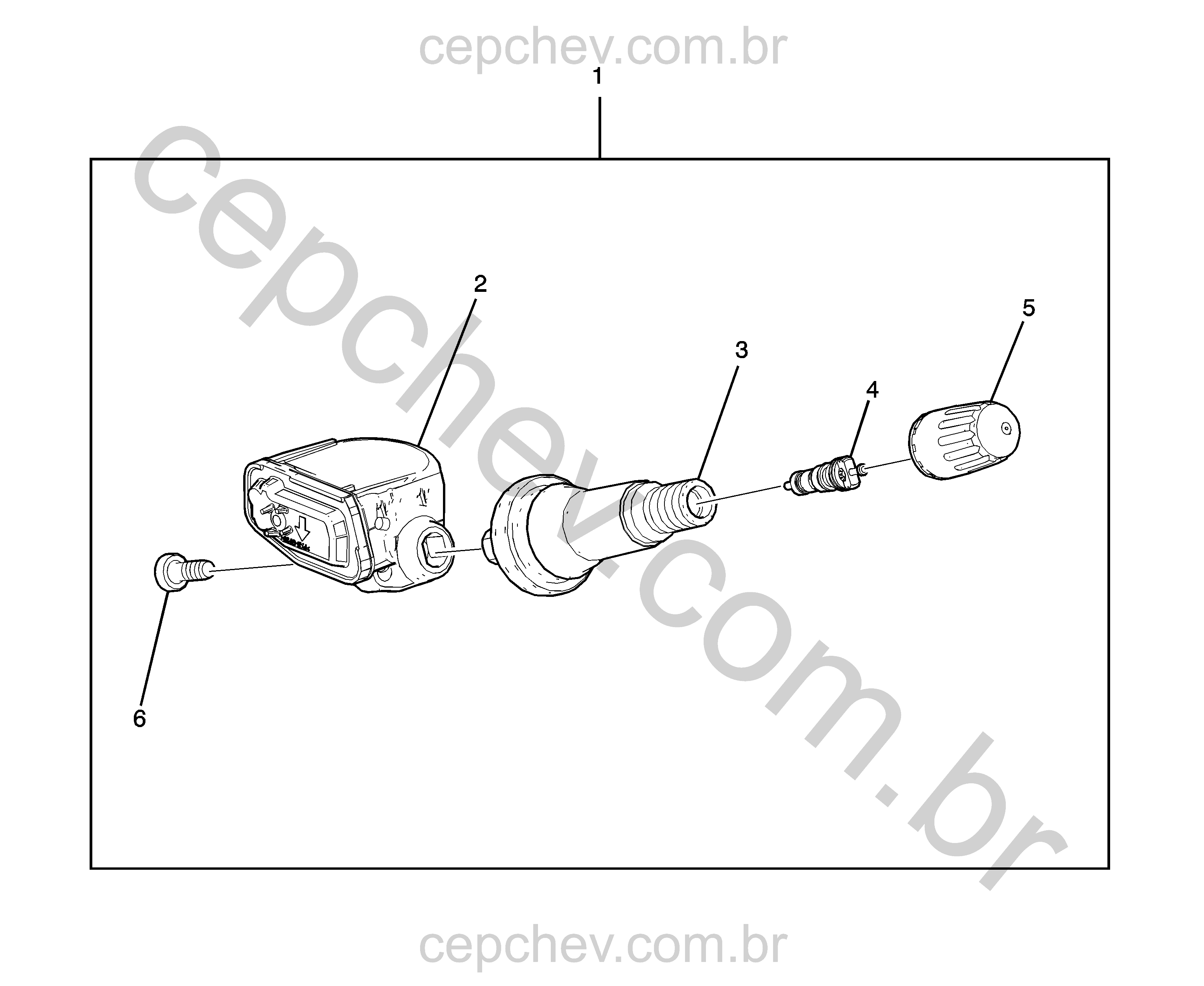 Pacote de sensores e pressão dos pneus (2016) AG, AH