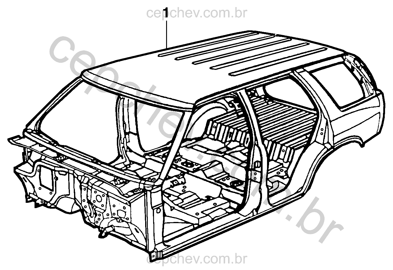 Carroceria e estrutura do veículo