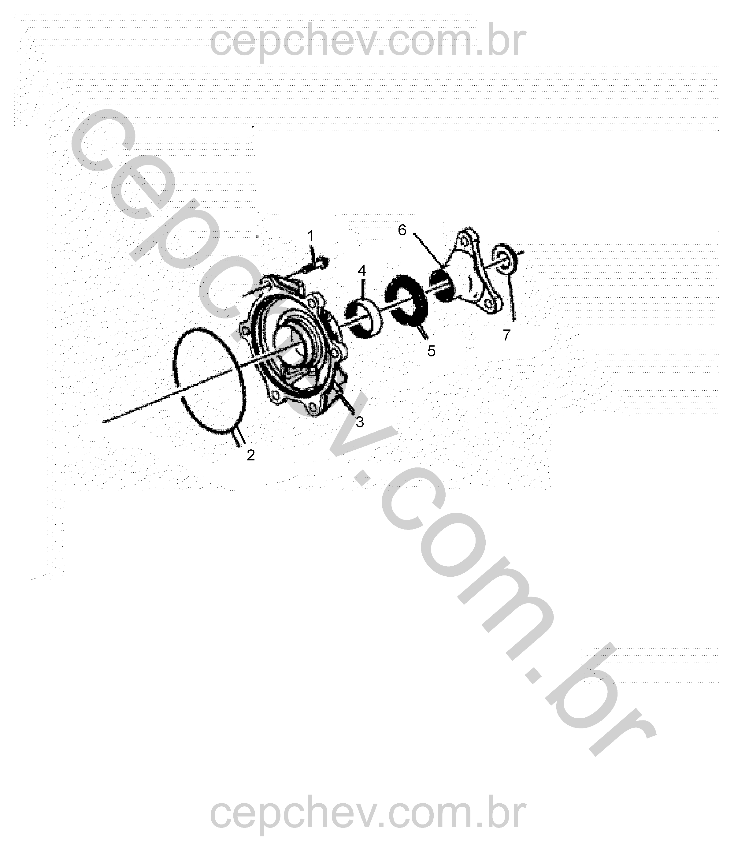 Transmissão automática conjunto da extensão da carcaça (MYB)