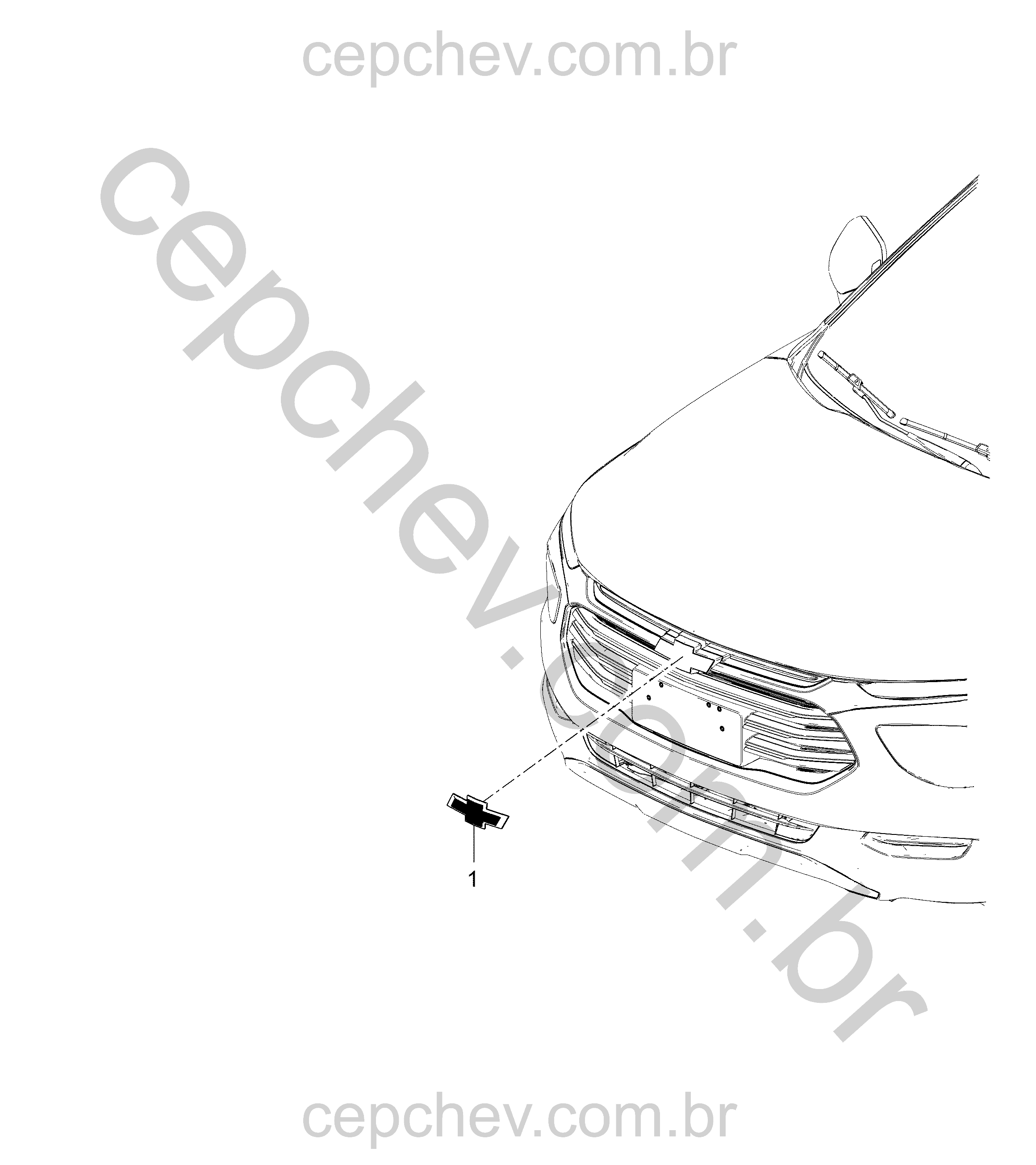 Pacote acessórios parte 2 emblema e gravata borboleta preta