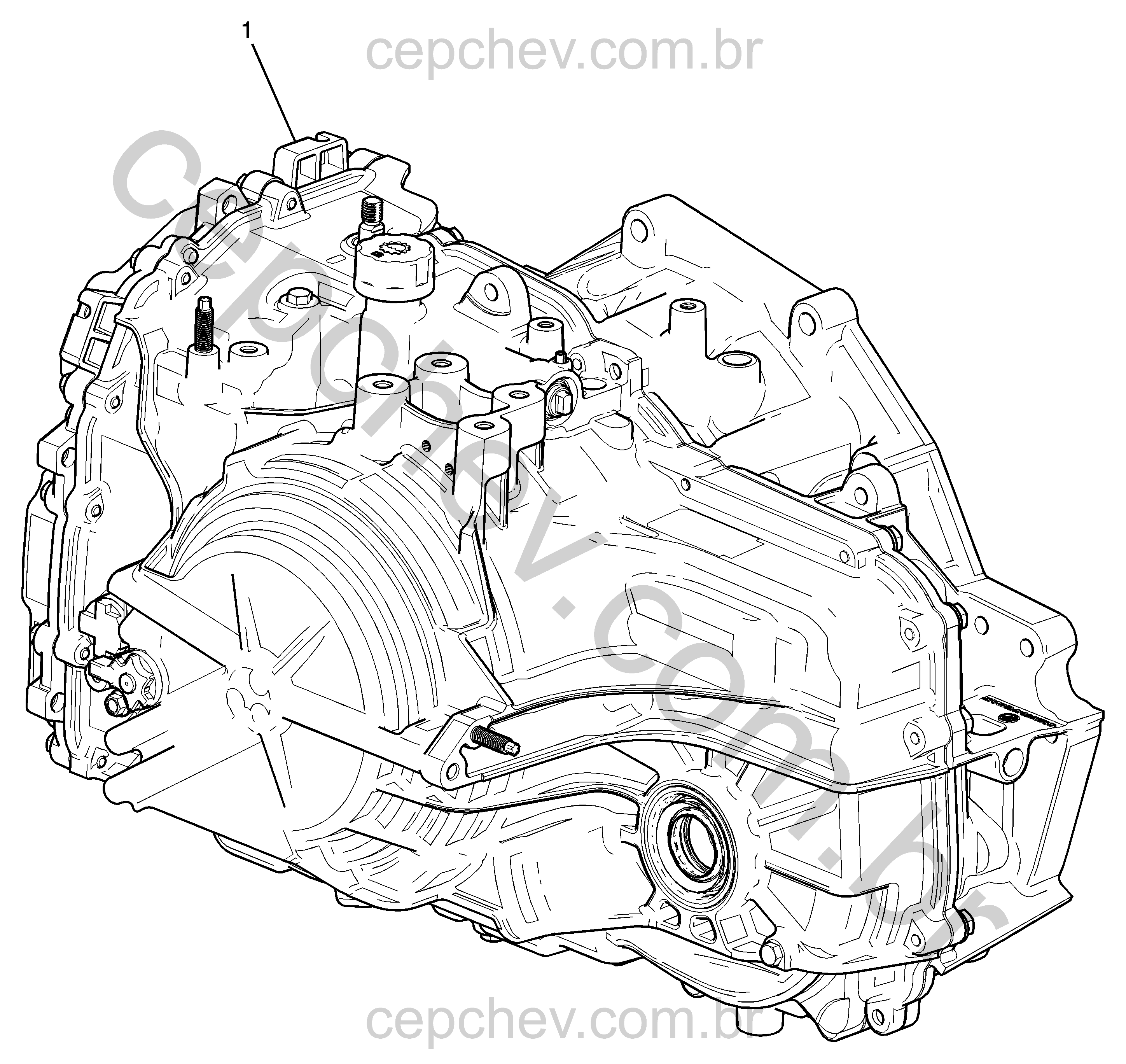 Conjunto da transmissão automática