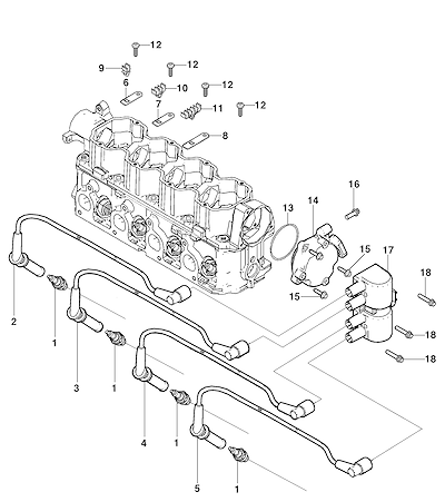 Imagem de Módulo e sistema de ignição com velas para motor gasolina (2010)
