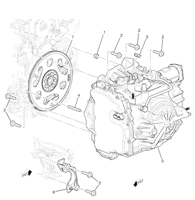 Imagem de Fixação do motor e transmissão automática (30 mm)