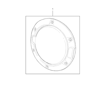 Imagem de Portinhola do tanque de combustível (2012–2014)