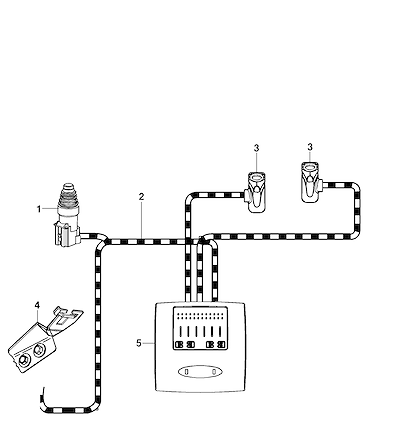 Imagem de Pacote acessórios kit sistema alarme antifurto (2013–2017)