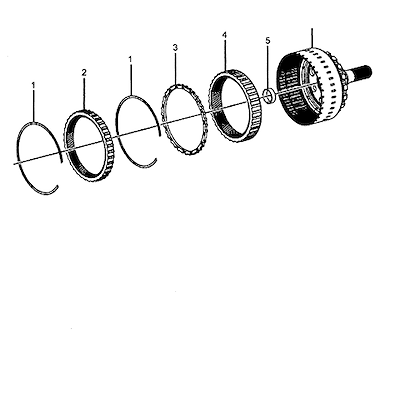 Imagem de Transmissão automática conjunto do eixo de saída (espessura 21mm e 32mm)