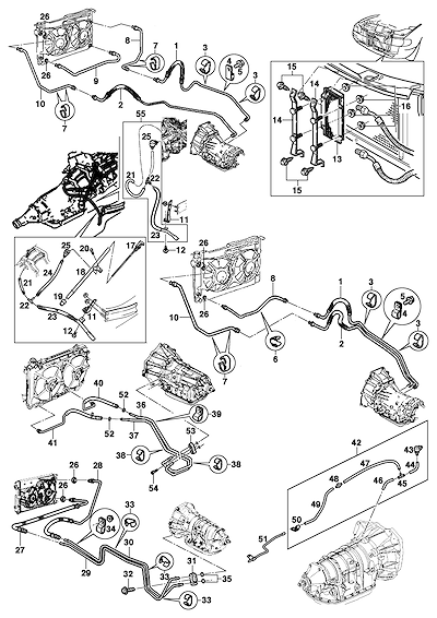 Imagem de Arrefecimento da transmissão automática e resfriador de óleo