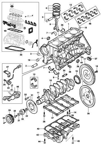 Imagem de Bloco do motor