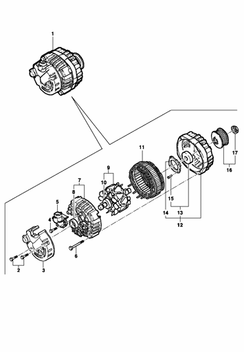 Imagem de Alternador 120A VALEO