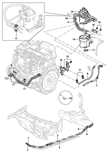Imagem de Linha de combustível (Diesel)
