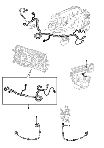 Imagem de Chicotes do motor