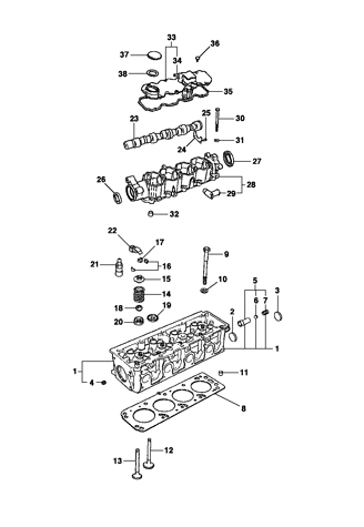 Imagem de Cabeçote do motor