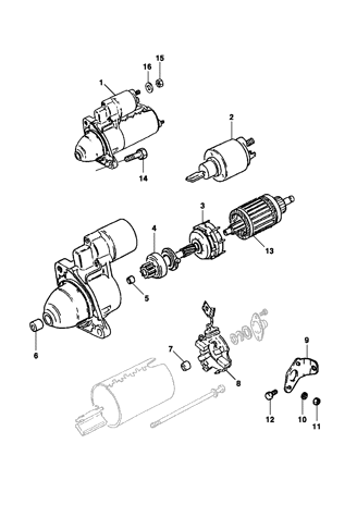 Imagem de Motor de partida - BOSCH