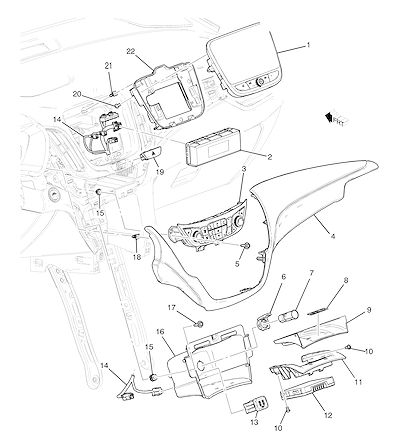Imagem de Painel de instrumentos e controles do sistema conforto e conveniência (2018) (2)