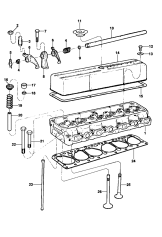 Imagem de Cabeçote do motor