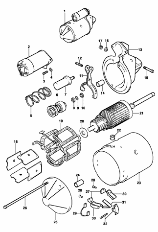 Imagem de Motor de partida - gasolina e alcool