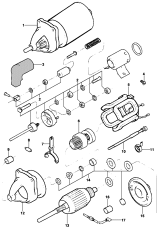 Imagem de Motor de partida - diesel