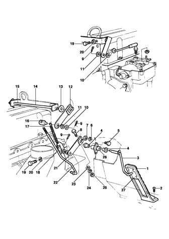Imagem de Controle do acelerador - diesel Detroit