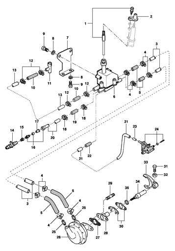Imagem de Controle de mudança da reduzida - 80/84
