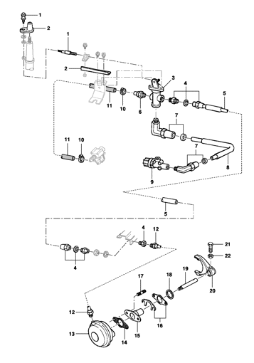 Imagem de Controle de mudança da reduzida - D70