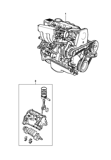 Imagem de Motor completo e parcial