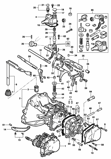 Imagem de Controle da Transmissão e carcaça
