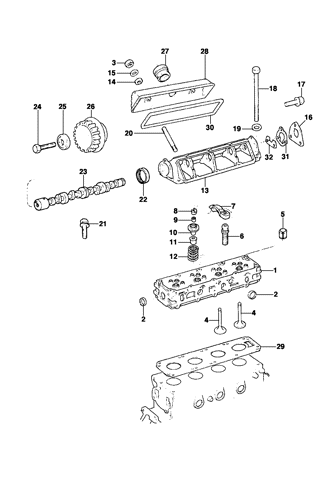 Imagem de Cabeçote do motor