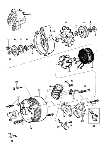 Imagem de Alternador 55A