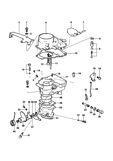 Imagem de Carburador corpo simples - Wecabras