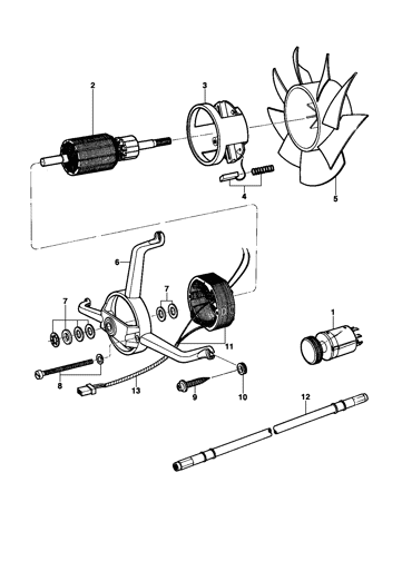 Imagem de Motor do ventilador