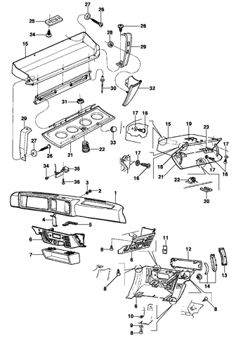 Imagem de Acabamento do painel de instrumentos