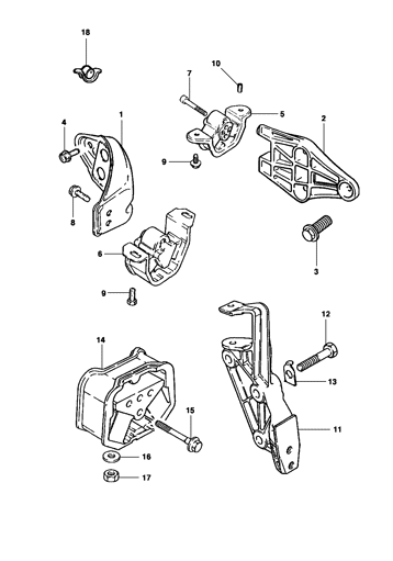 Imagem de Fixação do motor