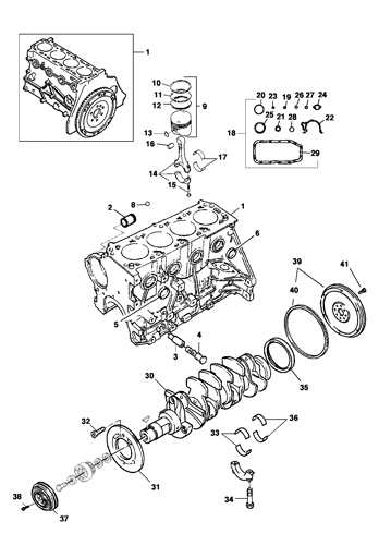 Imagem de Bloco do motor