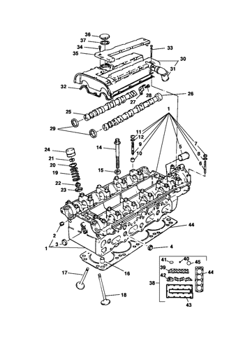 Imagem de Cabeçote do motor
